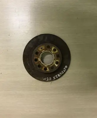 Volkswagen Touran I Rear brake disc