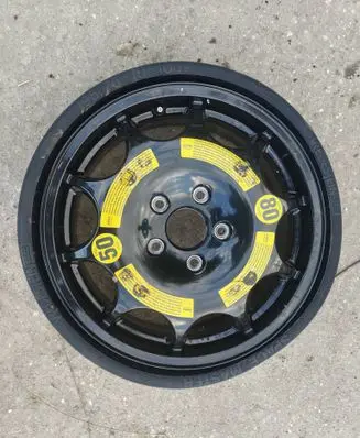Audi Q7 4L R18 spare wheel 