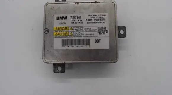 BMW 7 F01 F02 F03 F04 Headlight ballast module Xenon 7237647 W003T20071 67287647