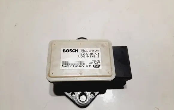 ESP acceleration yaw rate sensor