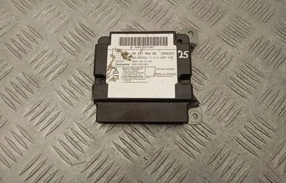 Peugeot 5008 II Airbag control unit/module 9861190680 28659A