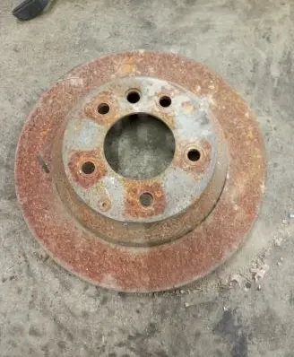 Porsche Cayenne (92A) Front brake disc