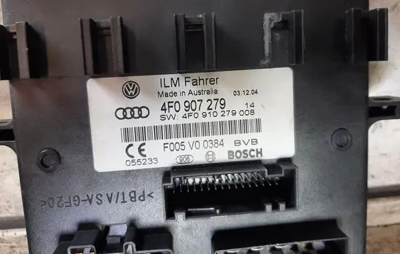 Audi A6 S6 C6 4F Power management control unit 4F0907279 4F0910279