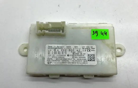 Mercedes-Benz S W222 Keyless (KESSY) go control unit/module A2229018202 2701A335033