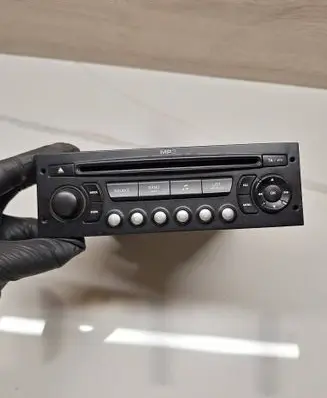 Peugeot 307 Radio/CD/DVD/GPS head unit 7645127393 E1024188