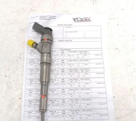 BMW 5 E60 E61 Fuel injector 7794435 0445110209