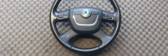 Skoda Superb B6 (3T) Steering wheel 3T0419091AB 1Z0880201AR