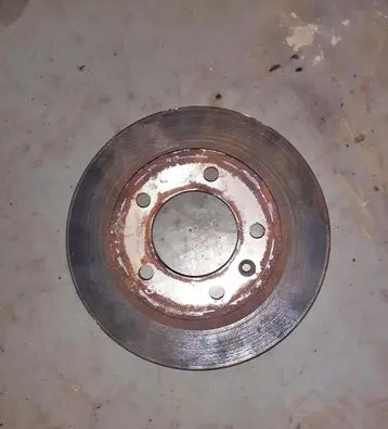 Opel Movano A Rear brake disc