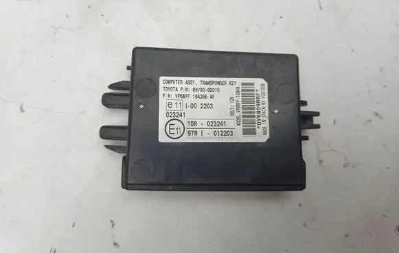Toyota Yaris Immobilizer control unit/module 897800D010