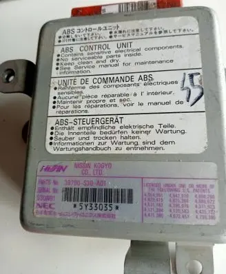 Honda Prelude ABS control unit/module 39790s30a01