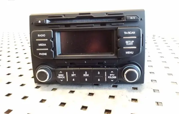 KIA Rio Radio/CD/DVD/GPS head unit 961701W750CA