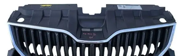Skoda Fabia Mk3 (NJ) Front bumper upper radiator grill 6V0853653