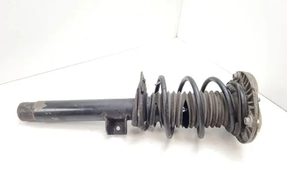 Front shock absorber with coil spring