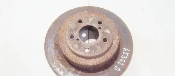 Subaru Legacy Rear brake disc neventiliuojamas