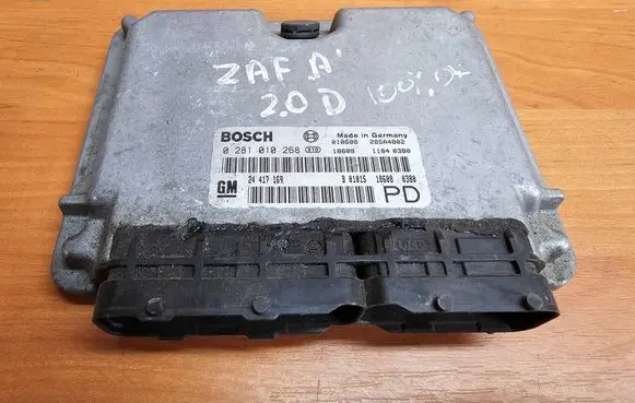 Opel Zafira A Engine control unit/module 0281010268 28SA4802 24417169