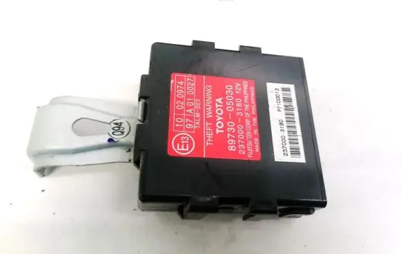 Toyota Avensis T250 Alarm control unit/module 8973005030 89730-05030
