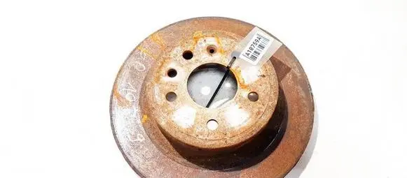 Saab 9-5 Rear brake disc neventiliuojamas