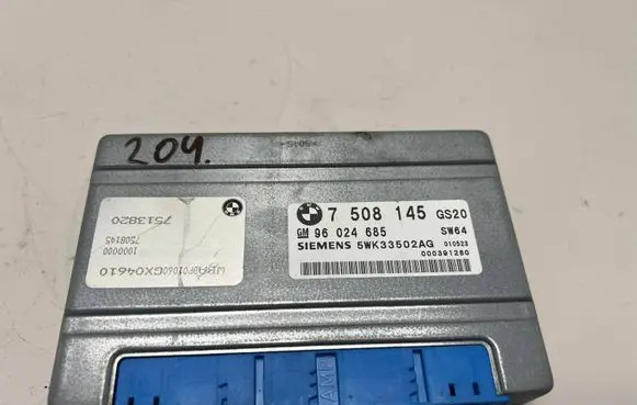 BMW 5 E39 Gearbox control unit/module 96024685 7508145 5WK33502AG