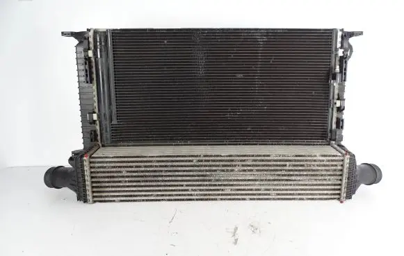 Audi A4 S4 B8 8K Radiator set 8K0121251AK 8K0145805AC