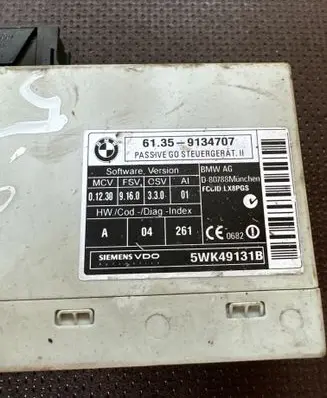 BMW X5 E70 Antenna control unit 9134707 5WK49131B
