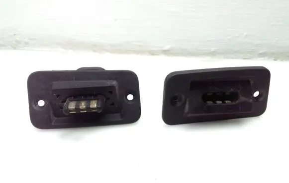 Volkswagen Caddy Sliding door contact joint 2K5907496 2K5907438