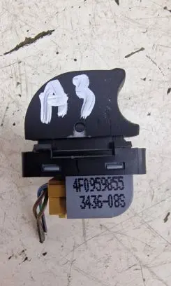 Audi A3 S3 8P Electric window control switch 4F0959855
