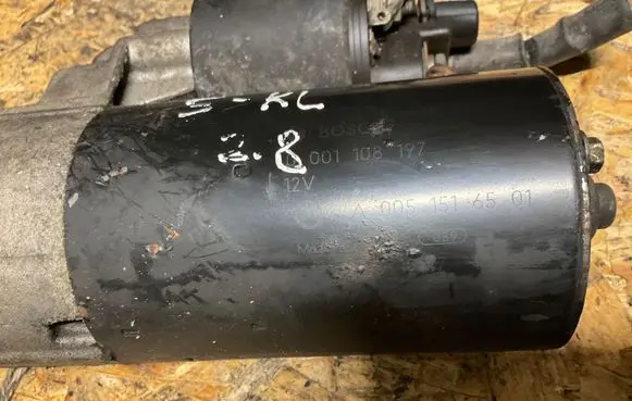 Mercedes-Benz S W220 Starter motor A0051516501 0001108197