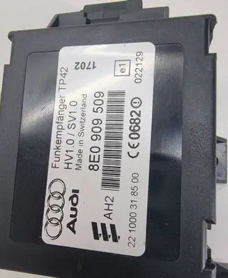 Audi A4 S4 B6 8E 8H Other control units/modules 8E0909509 022129 221000318500