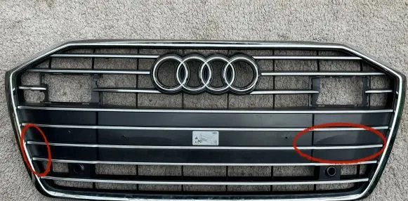 Audi A6 S6 C8 4K Front bumper upper radiator grill 4K0853651C