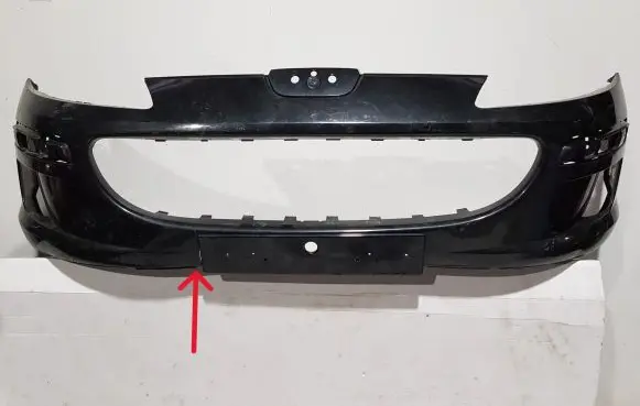 Peugeot 407 Front bumper 9644644377