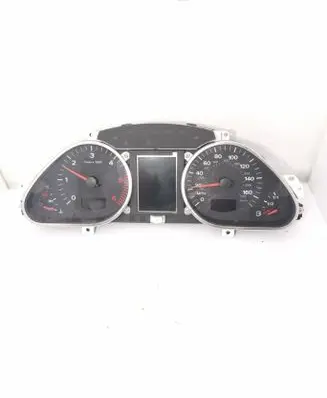 Audi A6 S6 C6 4F Speedometer (instrument cluster) 4F0920982T 4F0910930C