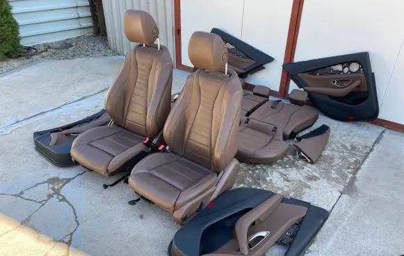 Mercedes-Benz E W213 Seat and door cards trim set 