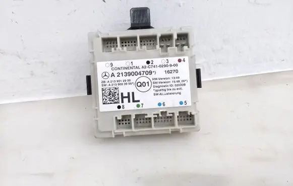 Mercedes-Benz E W213 Door control unit/module A2139004709