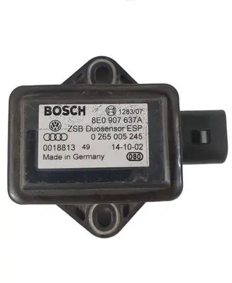 Audi A4 S4 B7 8E 8H ESP acceleration yaw rate sensor 8E0907637A 0265005245 0018813