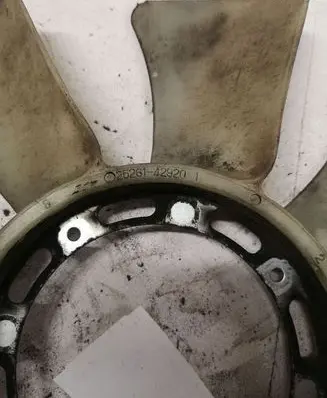 KIA Sorento Fan impeller 25261429201