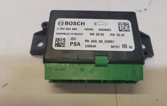 Peugeot 308 Parking PDC control unit/module 9675749680 140426 00448823
