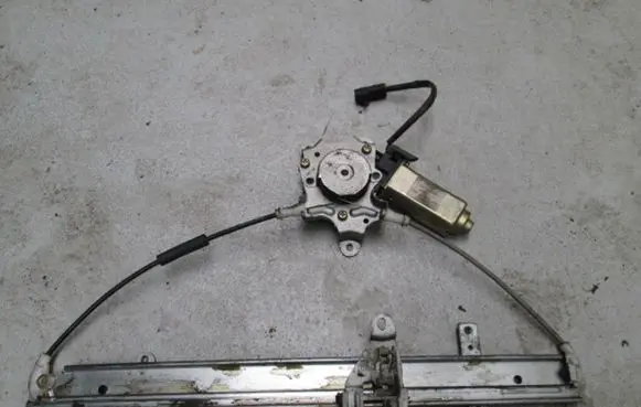 Nissan Sunny Front door window regulator with motor