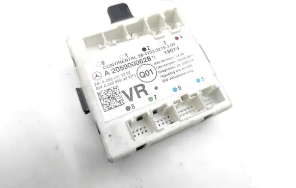 Mercedes-Benz C W205 Door control unit/module A2059000628 2841533215300 A2059010307