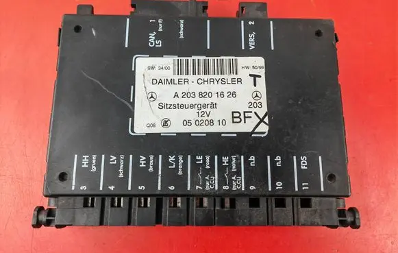 Mercedes-Benz C W203 Seat control module A2038201626