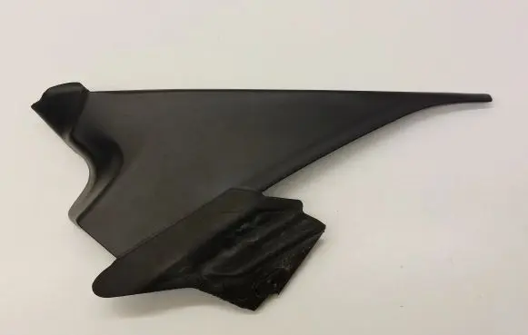 Audi A3 S3 8P Plastic wing mirror trim cover 8P3837176J