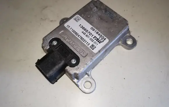 Opel Vectra C ESP acceleration yaw rate sensor 09184504 13665701
