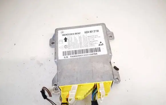 Mercedes-Benz C AMG W204 Airbag control unit/module a2049012704 5wk44739