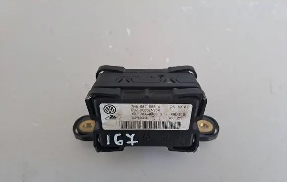 Audi TT TTS Mk2 ESP acceleration yaw rate sensor 7H0907655A DC77K26ZCB 10170103663