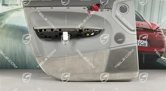 Porsche Cayenne (9PA) Front door card panel trim 95555512303PBK
