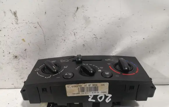 Peugeot 207 Climate control unit 69910002 N102079B