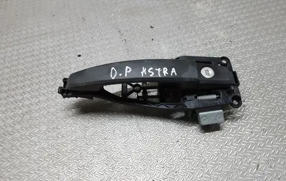 Opel Astra H Front door exterior handle