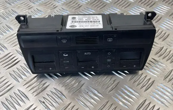 Audi A6 S6 C5 4B Climate control unit 4B0820043P 5HB007604