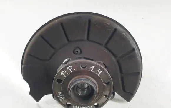 Front wheel hub spindle knuckle