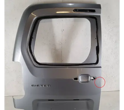 Peugeot Rifter Rear door 9820436880