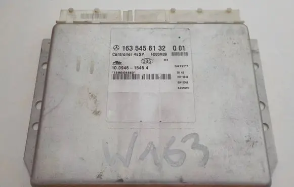 Mercedes-Benz ML W163 ESP (stability system) control unit A1635456132 1635456132